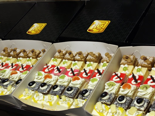 petit four 4*4 slagroom